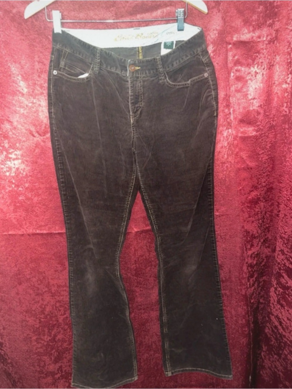 Vintage Women’s Brown Corduroy Jeans - Classic Fit